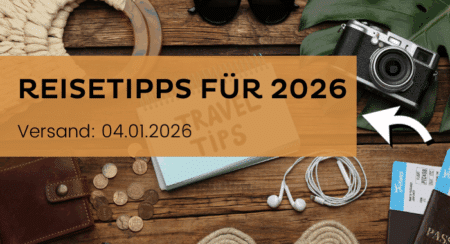 Newsletter Banner 04.01.2026 Reisetipps für 2026