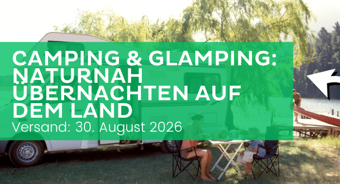 Newsletter 30.08.2026 Camping & Glamping