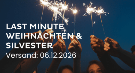 Newsletter 06.12.2026: Last Minute Weihnachten & Silvester // inkl. Last Minute Banner ♥